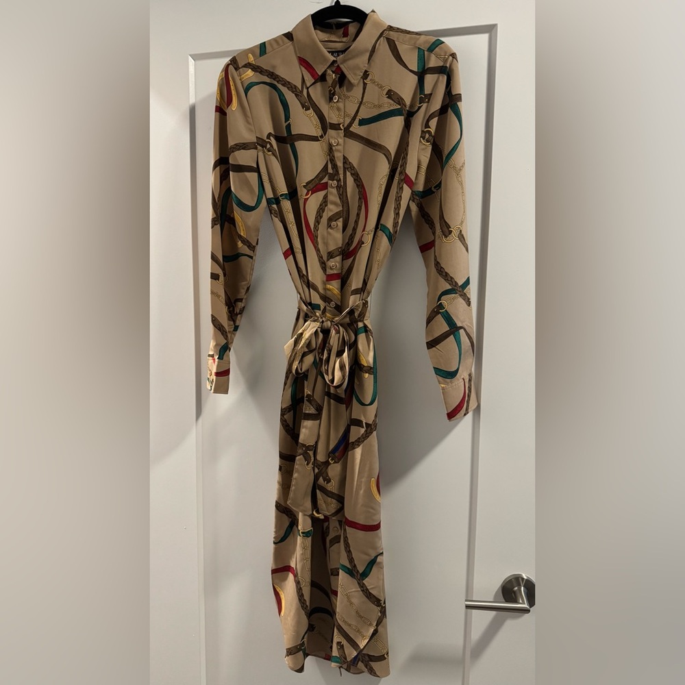 Ralph Lauren Chain Print Dress